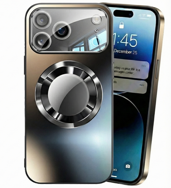 럭스폰 강력 렌즈 보호 풀커버 티타늄 명품 아이폰 케이스