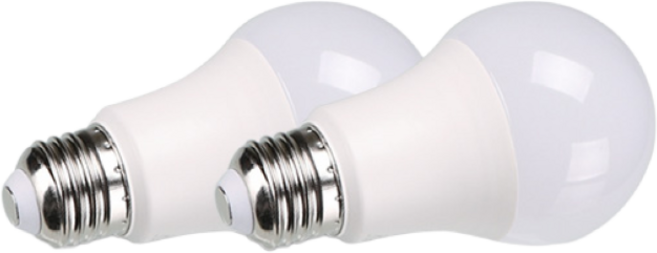 오스람 LED 전구 벌브 8W 플리커프리 세트, 2개, 주광색