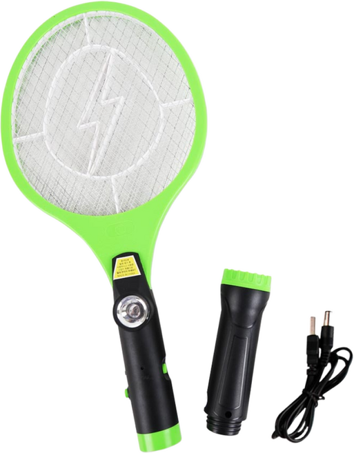 버그킬러 USB충전식 모기채, 혼합색상