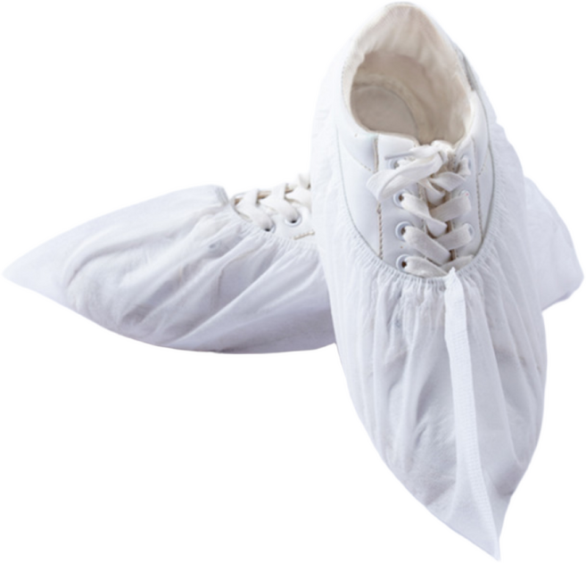 일회용 덧신 부직포 위생 신발 커버 300g, 1000개, 화이트