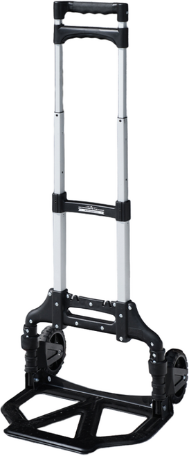 로티홈시스 슬림 접이식 핸드 트럭, 블랙, 1개