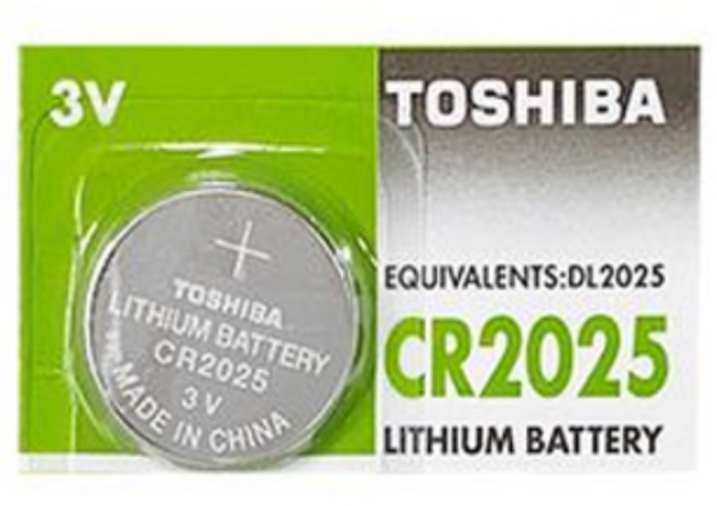 도시바 TOSHIBA CR2025 포장 1개입 3V 160mAh, 1개