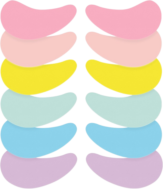 벨라룩스 와이드 파스텔 6종 스포츠 썬패치 6종