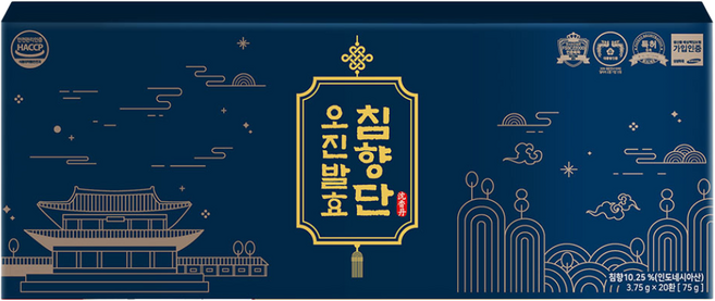 오진발효 침향단, 20개, 3.75g