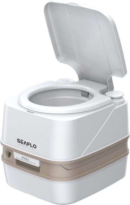 씨플로 이동식변기 캠핑변기 이동식 화장실 간이 변기 캠핑용 환자용 12리터, 1개