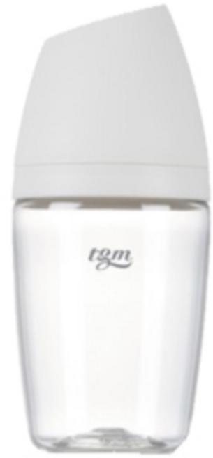 티지엠 트라이탄 쌀알 젖병, 퓨어화이트, 1개, 240ml