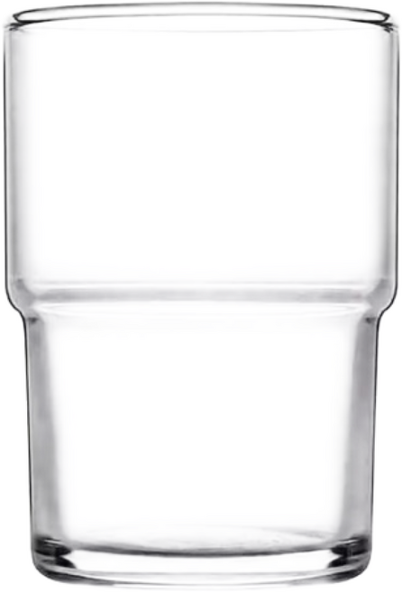 12p BOX 파사바체 힐 워터 글라스 200ml 420442 물잔, 12개, 투명