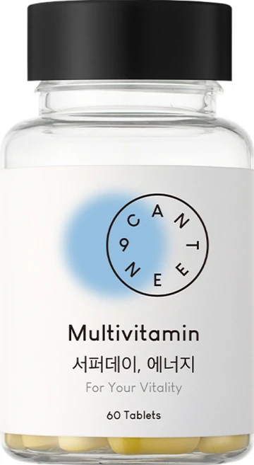 서퍼데이 에너지 30일분(1Bottle) 활력증진 종합비타민 비타민B군8종, 60정, 1개 - 쿠팡