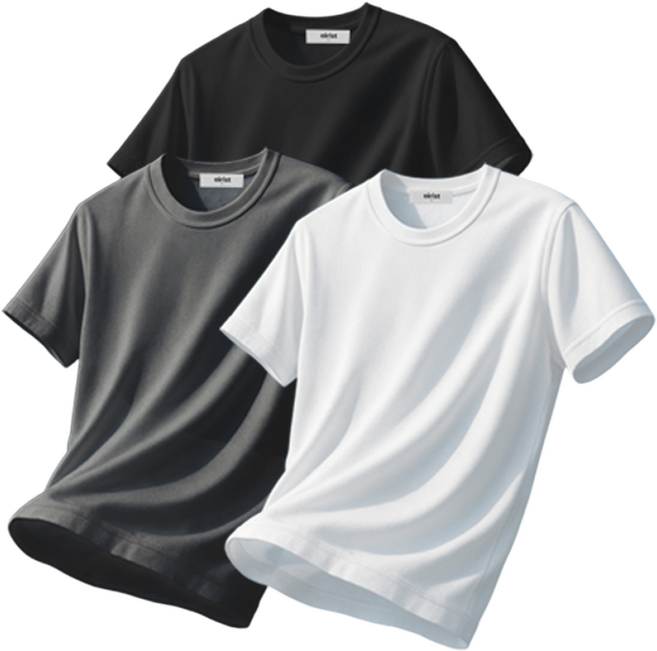 에어리스트 국내제작 기능성 반팔 티셔츠