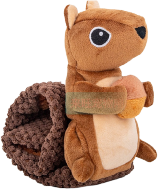 데이나잇 람쥐람쥐다람쥐 터그놀이 삑삑이 반려동물 장난감, 1개, 브라운