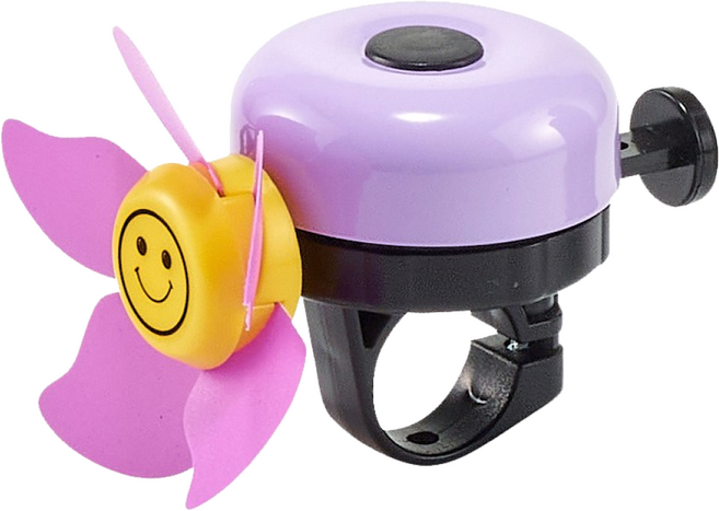 삼천리 아동 자전거벨 SBL310 바람개비 벨 유모차자전거 킥보드 악세사리, 1개