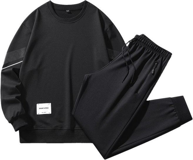 코디코치 스플링 상하 세트 라운드 맨투맨 티셔츠 트레이닝 운동복 바지