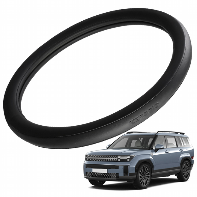 제로딕 순정형 논슬립 엣지 핸들커버 싼타페MX5 적용 가능, 모노블랙