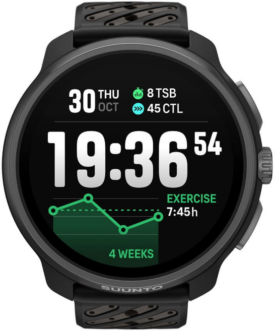 순토 레이스 2 티타늄 블랙, 단품, 49mm, GPS + 블루투스