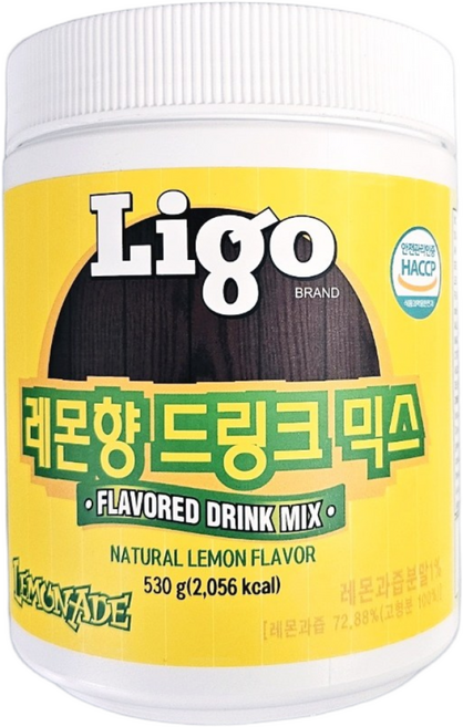리고 레몬 드링크믹스 530g, 1개입, 1개