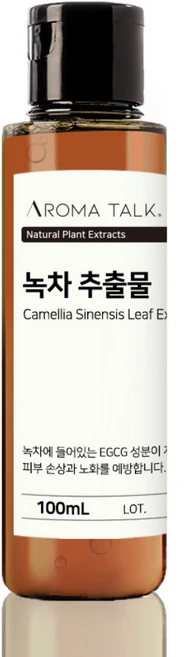 녹차 추출물 유기농 원물 원액, 100ml, 1개 - 쿠팡