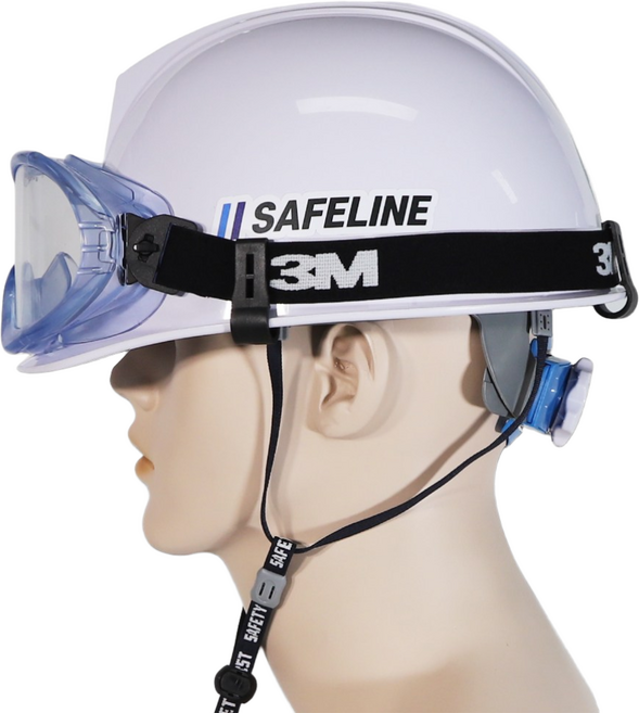 SL 안전모 클립 고글 헤드랜턴 고정 30개, 블랙, 10개