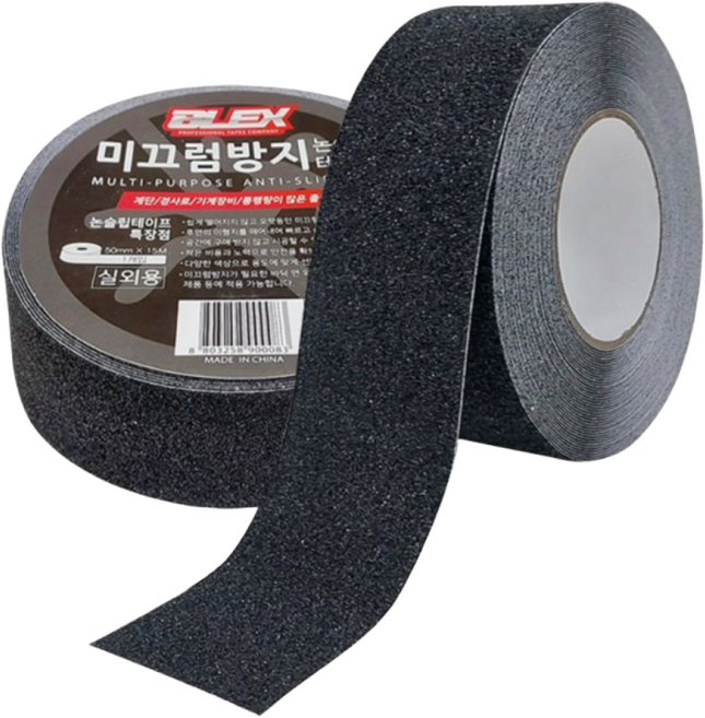 블렉스 논슬립 미끄럼방지 테이프 흑색 50mm 15M, 1개