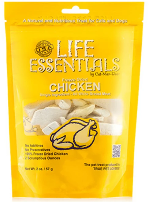 캣만두 라이프에센셜 프리즈 드라이드 치킨57g, 치킨, 57g, 1개 - 쿠팡