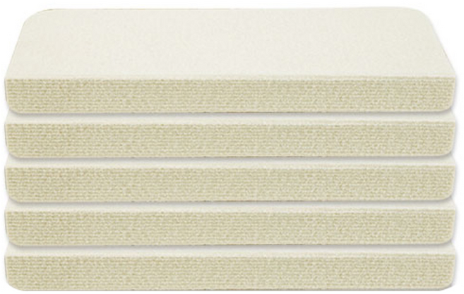 딩동펫 미끄럼방지매트 계단형, 아이보리, 5개