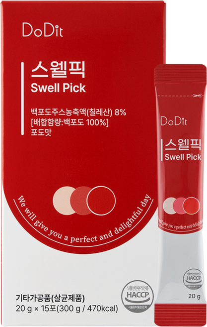 두디트 스웰픽 다이어트젤리, 1박스, 15회분