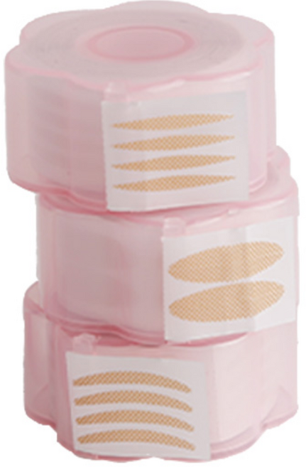 아이엘 플라워롤 누드 쌍꺼풀 테이프 (리필) 단면 티안나는 누드색 쌍테, 1개, 플라워롤누드쌍꺼풀테이프 리필 기본형