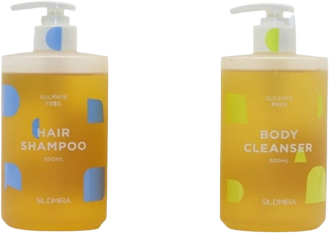 실드미라 헤어샴푸 + 바디클렌저, 1