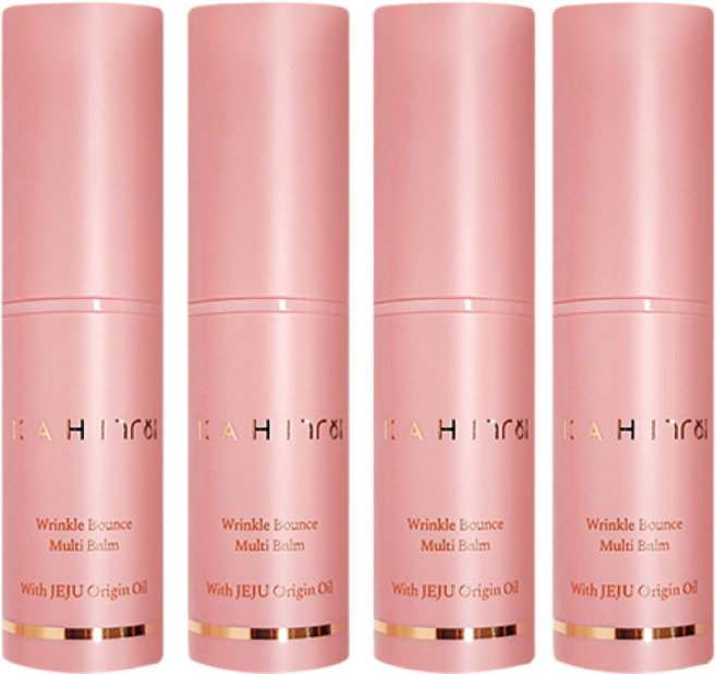 [선물포장] 가히 링클 바운스 멀티밤 본품 새해 단체 설날 연말 선물, 9g, 4개