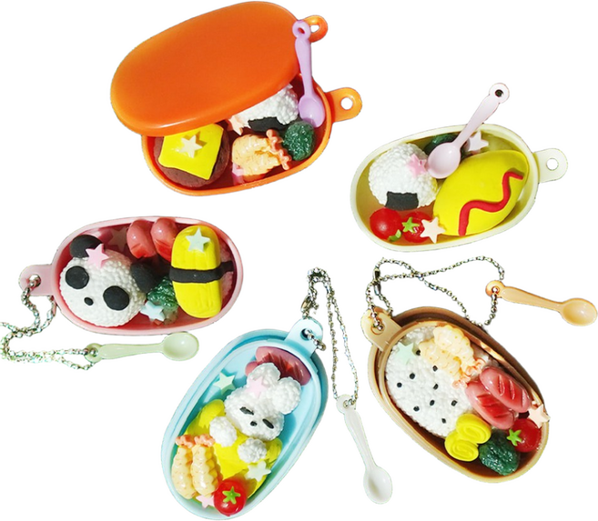 마니랜드 미니 도시락 키링 DIY 키트, 1개