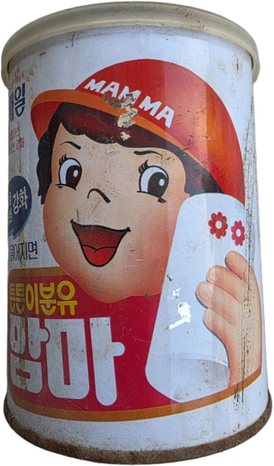 골동품 옛날분유 매일분유 튼튼이분유 맘마 추억의분유 추억의매일분유 맘마 미사용품 1970년대분유
