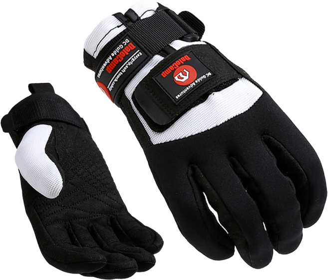 DaleCamp - CLARINO 수상스키장갑 웨이크보드 장갑, 화이트