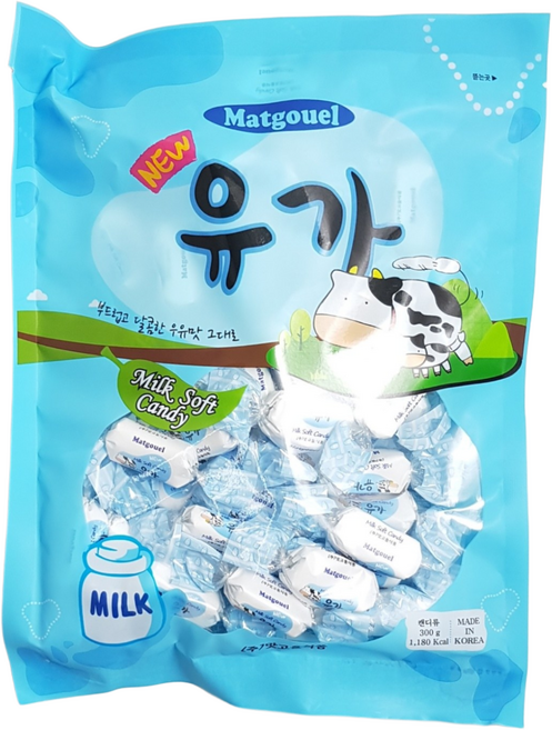 맛고을 뉴 유가 (무료배송) 유가엿 유가캔디 로켓그로스, 300g, 6개