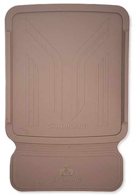 카몽 유아용 카시트 실리콘 논슬립 패드, 브라운, 1개