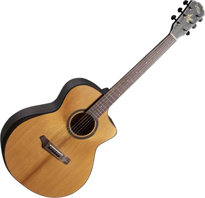 고퍼우드 i265RC 통기타 어쿠스틱 기타 (탑솔리드 / 베벨 암레스트) 장시간도 편안한 연주감과 깊은 울림, 1개