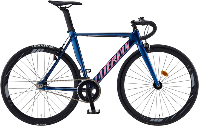 2026 삼천리 아팔란치아 700C 라테르반 초경량 픽시 자전거 알루미늄 에어로 프레임, 1개, 166cm, 오로라 블루(530)