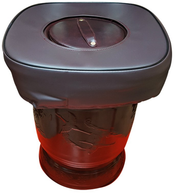 쑥뜸명가 도자기좌훈기 하복부 온구기 연기배출 가정용 찜질기, 1개