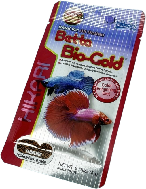 히카리 베타 바이오골드 프리미엄 사료 5g 부상성 발색강화 밥 고칼로리 베타먹이, 1개