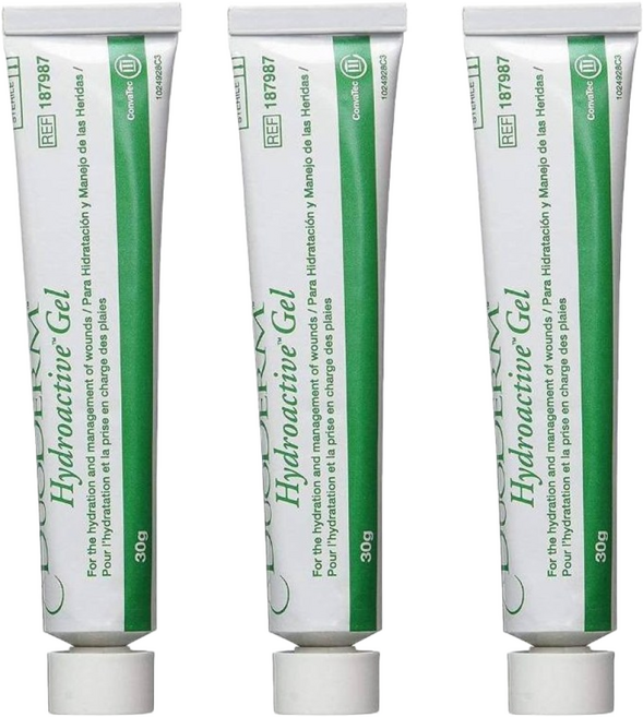 콘바텍 듀오덤겔 상처 화상 욕창 연고 창상피복제 욕창치료, 3개, 30ml