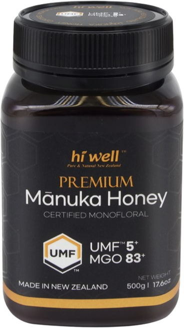 하이웰 마누카꿀 뉴질랜드마누카꿀 UMF5 500g, 50회분