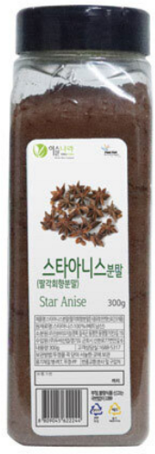 이슬나라 스타아니스분말 300g, 4개