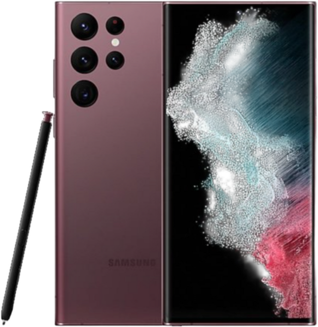삼성전자 갤럭시 S22울트라 99% 새상품 모든옵션 2년보증A/S 자급제 공기계 어게인디바이스, 256GB, 버건디