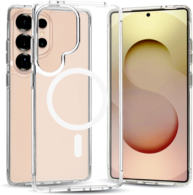 아정당 호환 충격흡수 투명 맥세이프 케이스, S26 울트라, 1개