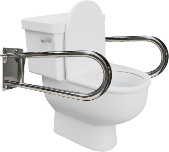 스텐 상하가동식 장애인화장실손잡이 노인 변기 욕실 안전바 안전손잡이, 상하 가동식, 스 텐, 1개