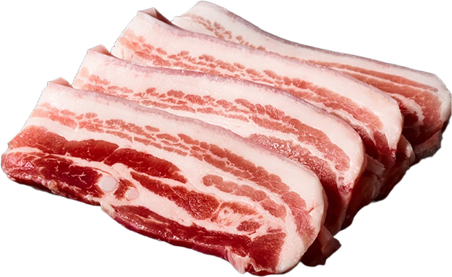 푸푸축산 듀록 삼겹살 3kg, 500g, 6개