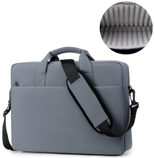디위닉 안심 슬림 노트북 보호 가방, 그레이, 1개