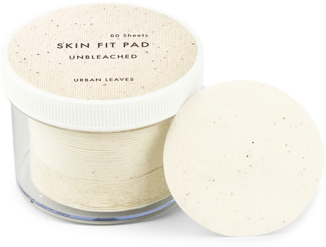 어반리브즈 스킨 핏 패드 무표백 화장솜, 60개입, 1개