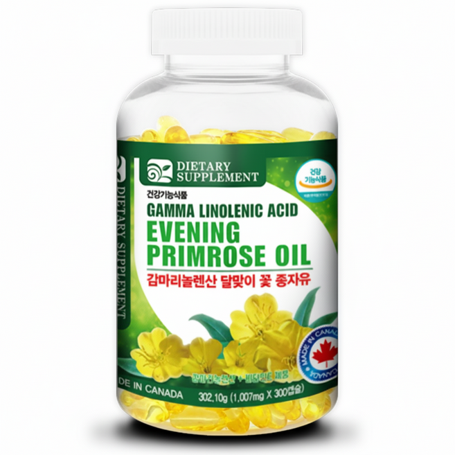 내츄럴365 감마리놀렌산 달맞이 꽃 종자유, 300정, 1개