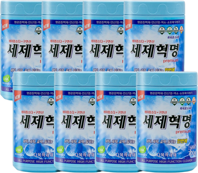 세제혁명 프리미엄, 700g, 8개