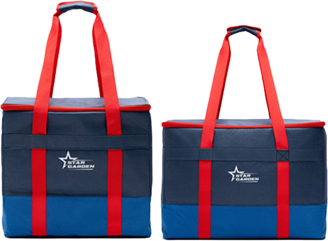 soft cooler bag 아이스박스 보냉백 대용량 보냉가방 코스트코, 49L, 블루레드