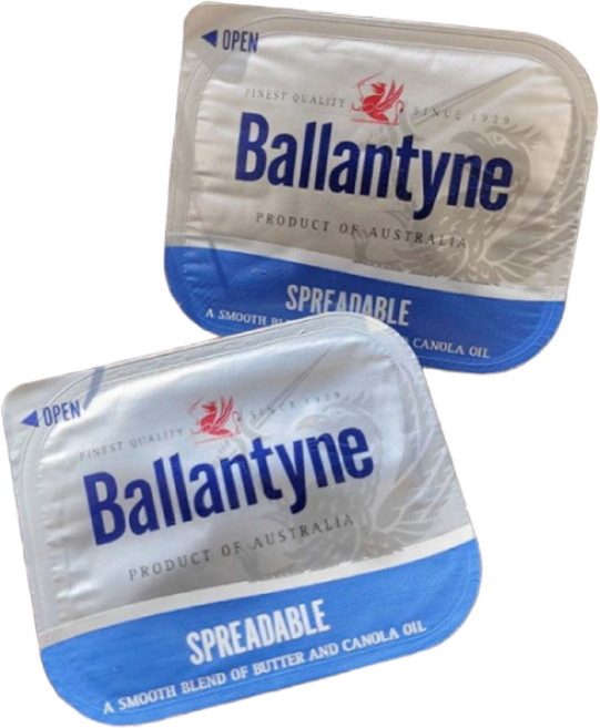 발렌타인 스프레더블 가염 포션버터 7g, 240개